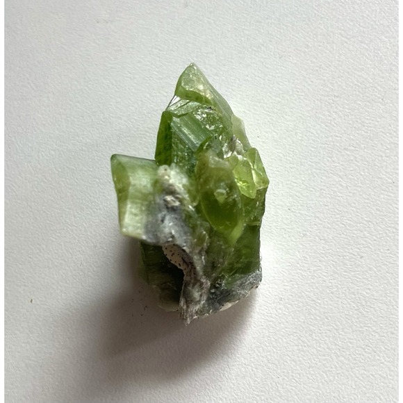 Natural Raw Peridot Crystal Mineral Specimen From Pakistan 19g Healing - Picture 6 of 10